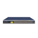 Switch Industrial Capa 3, 24 Puertos Gigabit PoE 802.3af/at, 4 Puertos SFP 1 G, 4 Puertos SFP de 10 G