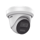 Turret IP 4 Megapixel / Lente 2.8 mm / Dual Light (40 mts IR + 40 mts Luz Blanca / DARKFIGHTER S / Microfono Integrado /  Exterior IP67 / WDR 130 dB /  4 Analíticos: AcuSense, Deteccion Facial, Conteo de Personas por Cruce y Zona