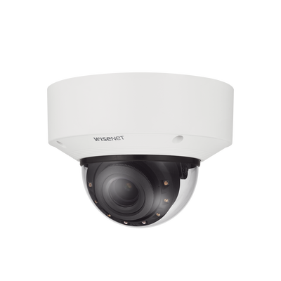 Cámara Domo 2MP con IA, Antivandalica / Lente Motorizado de 2.8 a 12mm / IR 40m / WDR 120dB / Ranura MicroSD / IP66 IP67 IK10 NEMA4X