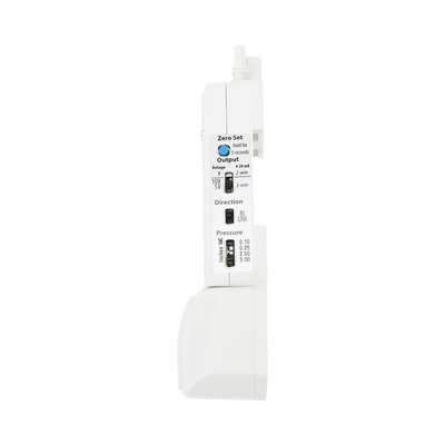 Sensor de Presión 5.0" Adj Univer Display/Sonda Bymounting Orientation, 24 Vac. Incluye interruptores auxiliares internos y cables de cableado aislados de teflón. CE UL cUL