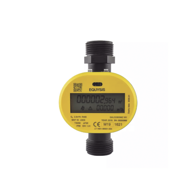 Medidor de flujo de agua con tecnología LoraWAN para tubería de 3/4 de pulgada