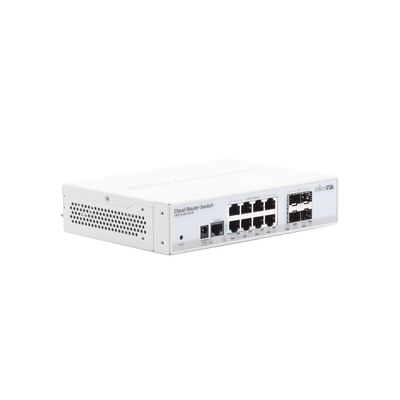 Cloud Switch Router 8 Puertos Gigabit Ethernet y 4 Puertos SFP, throughput 975 kpps