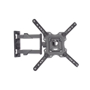 Montaje de Pared Articulado para Monitor de 32-55" / Soporta hasta 27.2 Kg / Vesa 400 x 400 / 100 x 100 / Acero / Separación a Pared de 5 cm a 40 cm
