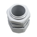 Conector Plástico Blanco Tipo Glándula para Rosca NPT 3/4"