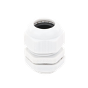 Conector Plástico Blanco Tipo Glándula para Rosca NPT 3/4"
