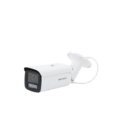 [Dual Light + ColorVu] Bala IP 8 Megapixel / Lente 4 mm / 60 mts IR + 60 mts Luz Blanca / Exterior IP67 /   WDR 130 dB / Videoanaliticos (Filtro de Falsas Alarmas) / Captura Facial / ACUSEARCH