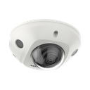 Mini Domo IP 4 Megapixel / Lente 2.8 mm / 30mts IR EXIR / Micrófono Integrado / Exterior IP67 / IK08 / PoE / DARKFIGHTER / Alarmas y Audio I/O / ONVIF / Micro SD / 4 Analíticos: AcuSense, Deteccion Facial, Conteo de Personas por Cruce y Zona