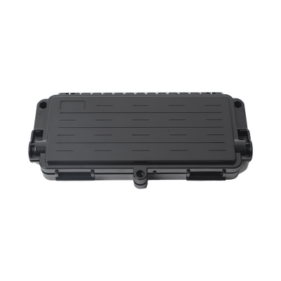 Cierre de Empalme Horizontal Hasta 8 Fusiones de Fibra Óptica, Interior/Exterior, IP65