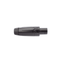 Conector Speakon | Hembra | 4 polos | carcasa negra | Cable AWG10 | 30A