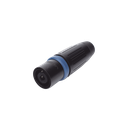 Speakon Conector de cable macho de 4 polos, carcasa negra, cable AWG10,  30A