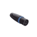 Speakon Conector de cable macho de 4 polos, carcasa negra, cable AWG10,  30A
