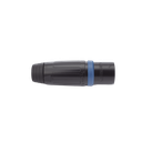 Speakon Conector de cable macho de 4 polos, carcasa negra, cable AWG10,  30A