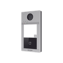 Videoportero IP 2 Megapixel / Llamada y Apertura Remota desde App Hik-Connect / PoE / Exterior IP65 + Antivandalico IK08 / 1 Departamento / Apertura con Tarjeta / Soporta 2 Puertas y hasta 6 Monitores
