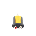Conector Estéreo | 3.5 mm - 2 x conector Hembra RCA | Adaptador de Carcasa de Plástico