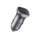 Cargador de Auto 30W | 2 Puertos USB-A y USB-C | Carga Rápida | Compatible con Vehículos de 12 y 24 VCD | PD3.0, QC4.0, SCP, PPS | Indicador Led | Diseño Compacto | Chip Inteligente | Caja de Aluminio