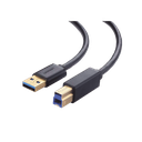 Cable USB-A 3.0 macho a USB-B macho / Ideal para Impresora, Escáner, Pianos, Barras de sonido, etc. / Plug & Play / Compatibilidad Universal / 2 metros