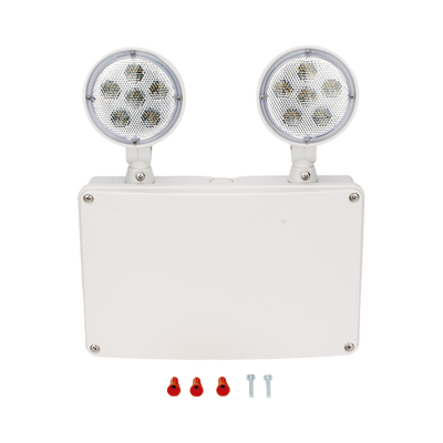 Letrero LED de SALIDA con Luz de Emergencia/Montaje Universal (pared, lateral o Techo)/Batería de Respaldo Incluida
