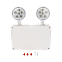 Letrero LED de SALIDA con Luz de Emergencia/Montaje Universal (pared, lateral o Techo)/Batería de Respaldo Incluida