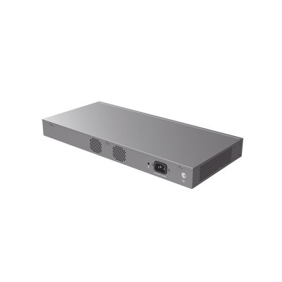 Switch Capa 3 PoE+ Administrable / 16 puertos 10/100/1000 Mbps + 4 Puertos SFP+ de 10 Gigabits / Hasta 240W / Compatible con GWN Cloud.