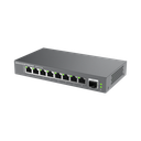 Switches de red Multi-Gigabit de 2.5G No Administrable / 8 Puertos RJ45 de 100/1000/2500Mbps / 1 puerto de fibra SFP+