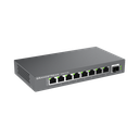 Switches de red Multi-Gigabit de 2.5G No Administrable / 8 Puertos RJ45 de 100/1000/2500Mbps / 1 puerto de fibra SFP+
