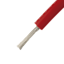 Cable Fotovoltaico Rojo / Cobre Estañado / 6 mm² (10 AWG) / 2000V / Rollo 100m / UL 4703 y TUV
