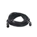 Cable XLR | 3 polos | Conector Hembra-Macho | Serie M | Carcasa Negra | Contactos Dorados | Ideal para Microfonía | Longitud 10m