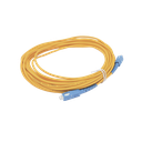 Jumper de Fibra Óptica Simplex, Monomodo, con Conectores SC/UPC-SC/UPC, de 10 Metros