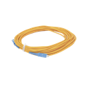 Jumper de Fibra Óptica Simplex, Monomodo, con Conectores SC/UPC-SC/UPC, de 10 Metros