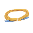 Jumper de Fibra Óptica Simplex, Monomodo, con Conectores SC/UPC-SC/UPC, de 10 Metros