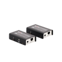 Extensor KVM USB | Acceso remoto PC | Hasta 100 m Cat5e | 1920x1200 | Protección ESD | Ajuste deskew