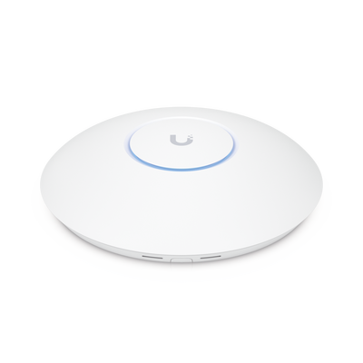 Access Point UniFi U7 Pro Max con 8 streams espaciales / para Techo o Pared / Tribanda (2.4/5/6GHz) / Radio Dedicado a Escaneo Espectral / Puerto 2.5 GbE / +500 clientes / POE+ (No incluido) / Para alta densidad de usuarios en escenarios exigentes