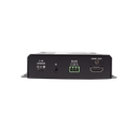 Receptor HDMI HDBaseT-Lite con PoH | 4K a 35 m (Cat 5e/6) / 40 m (Cat 6a/ATEN 2L-2910 Cat6); 1080p a 60 m (Cat 5e/6) / 70 m (Cat 6a/ATEN 2L-2910 Cat6) | HDBaseT Clase B | PoH PD |
