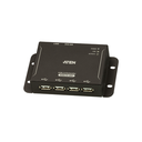 Extensor USB 2.0 |Cat 5| Hub de 4 puertos | hasta 50 metros