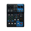 Mezcladora de Audio | 6 Canales | 2 entradas de micro/6 de línea (2 mono + 2 estéreo) | Efectos Integrados | Alimentación Phantom