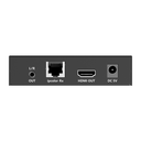 Receptor Compatible para Kit TT582-KVM |4K @60Hz | Cat 6, 6a y 7 |  hasta 150 metros | Transmite el Video y Controla tu DVR vía USB a distancia