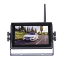 Sistema Profesional Inalámbrico de Cámara de Reversa Infrarroja y Monitor Touch de 7" para Vehículos de Trabajo y Montacargas
