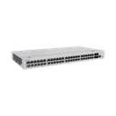 Switch de Acceso Gigabit Administrable PoE Capa 2 / 48 puertos 10/100/1000 Mbps (PoE) / 4 Puertos 10GE SFP+ Uplink / ERPS / IMGP Snooping / DHCP Snooping / PoE Perpetuo / 380W / Administración Nube Gratis