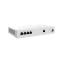 Router Multi-Servicio / 1 puerto 10/100/1000 Mbps(WAN) / 4 puertos 10/100/1000 Mbps(LAN) PoE+ (802.3af/at) / 50W / Rendimiento 1 Gbps / Controla hasta 32 APs / Hasta 150 Clientes / Administración Nube Gratis