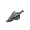 Broca Escalonada 12 en 1, de Liberación Rápida, Acanaladura en Espiral, produce Agujeros de 2-3 cm e Intermedios. 10x más Durable