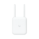 Access Point UniFi WiFi U7 Outdoor WiFi 7 802.11be Doble Banda, MU-MIMO 2x2 en Cada Banda, Puerto de 2.5 GbE, Antena Sectorial Integrada de 90° en 2.4 GHz y 45° en 5 GHz, Conectores para Antenas Omnidireccionales (incluidas), No Incluye Inyector P