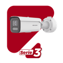 Bala IP 8 Megapixel / Lente Mot. 2.7 a 13.5 mm / Dual Light (60 mts IR + 60 mts Luz Blanca ) / Darkfighter S / Exterior IP67  / IK10 /WDR 130 dB / 4 Analíticos: AcuSense, Deteccion Facial, Conteo de Personas por Cruce y Zona