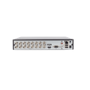 DVR 16 Canales TurboHD + 2 Canales IP / 2 Megapíxel (1080p) Lite / Acusense Lite (Evita falsas alarmas) / Audio por Coaxitron / 1 Bahía de Disco Duro / H.265+ / Salida de Video en Full HD