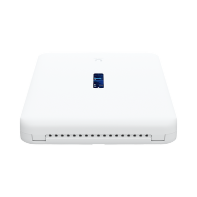 Dream Wall Cloud Gateway 10G Diseñado para Montaje en Pared con WiFi 6 Integrado, Switch PoE de Alta Potencia y Compatibilidad Total con Aplicaciones UniFi