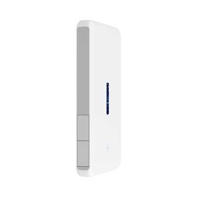 Dream Wall Cloud Gateway 10G Diseñado para Montaje en Pared con WiFi 6 Integrado, Switch PoE de Alta Potencia y Compatibilidad Total con Aplicaciones UniFi
