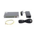 Router Gigabit PoE+ / Ideal para Access Point (AP) / 8 Puertos Gigabit PoE+ / 2 Puertos WAN / Hasta 200 clientes