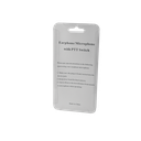 Micrófono - audífono de solapa ajustable al oído para KENWOOD TK3230/ 3000/ 3402/ 3312/ 3360/ 3170, NX240/ 340/ 220/ 320/ 420