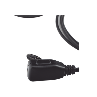 Micrófono - audífono de solapa ajustable al oído para KENWOOD TK3230/ 3000/ 3402/ 3312/ 3360/ 3170, NX240/ 340/ 220/ 320/ 420