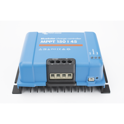 BlueSolar MPPT 150/45. Controlador Solar MPPT 45A, Voltaje Selección Automática: 12/24/36/48 Vcc.