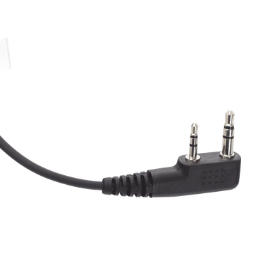 Micrófono - audífono de solapa ajustable al oído para KENWOOD TK3230/ 3000/ 3402/ 3312/ 3360/ 3170, NX240/ 340/ 220/ 320/ 420